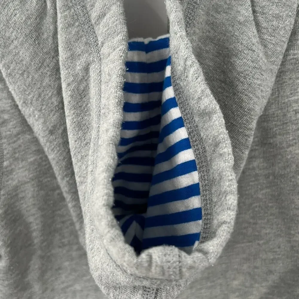 Hanna Andersson Boys Gray Full Zip Hoodie Size 80 (2)